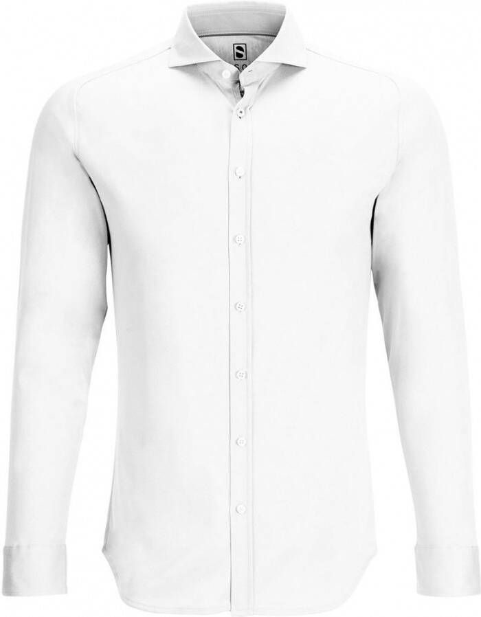 Desoto Overhemd Strijkvrij Wit