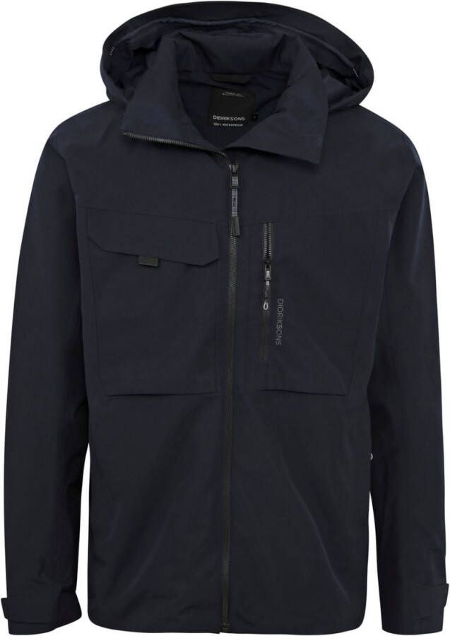 Didriksons Rain Jackets Blauw Heren