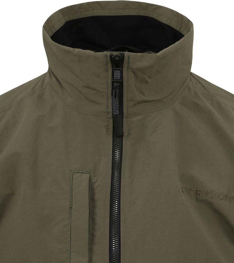 Didriksons Trainingsjack Irvin Jas Donkergroen