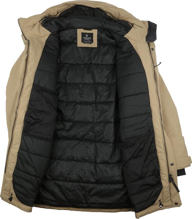 Didriksons Trainingsjack Parka Drew Beige - Foto 3
