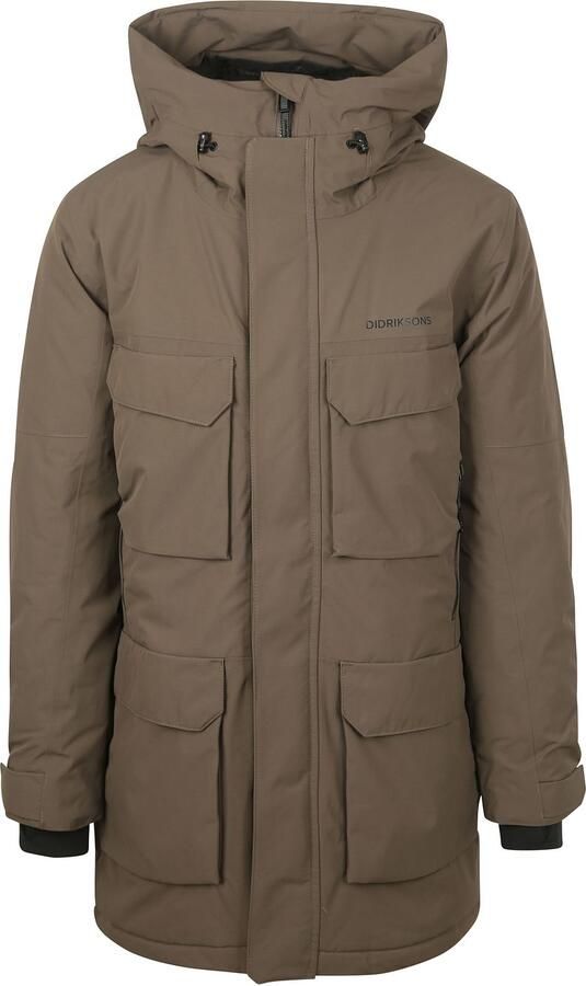 Didriksons Parka Jas Parka Drew Taupe