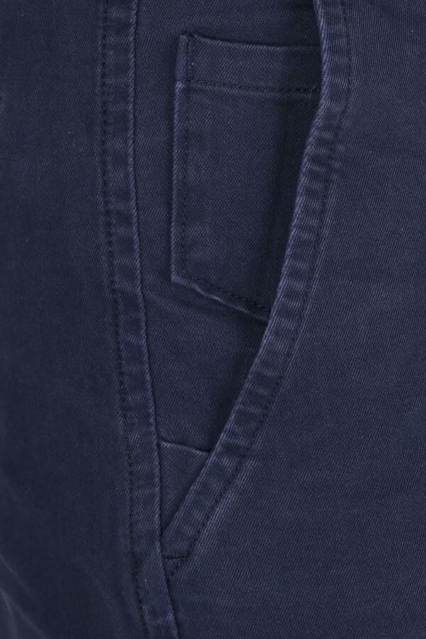Dockers Blauwe Skinny Broek met Zakken en Logo Blue Heren - Foto 3