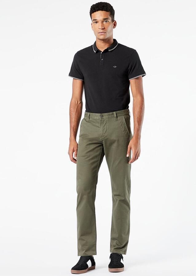 Dockers slim fit chino olijfgroen - Foto 3