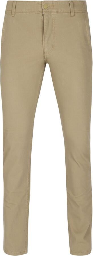 Dockers Beige Slim Broek 4 Zakken Rits Beige Heren - Foto 5