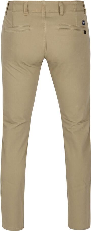 Dockers Beige Slim Broek 4 Zakken Rits Beige Heren - Foto 9
