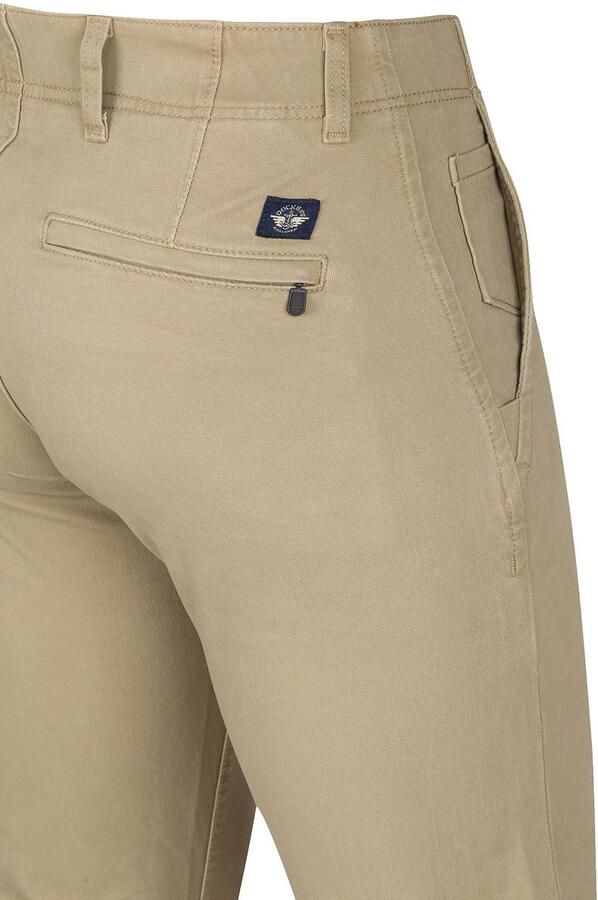 Dockers Beige Slim Broek 4 Zakken Rits Beige Heren - Foto 6