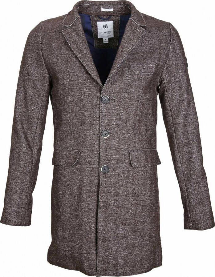 Dstrezzed Coat Boucle Brown Melange