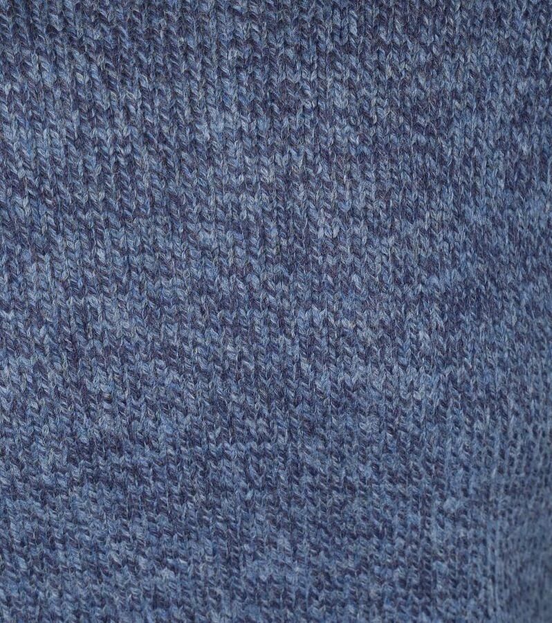 Dstrezzed Crewneck Per Melange Navy