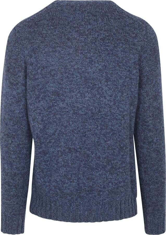 Dstrezzed Crewneck Per Melange Navy - Foto 2