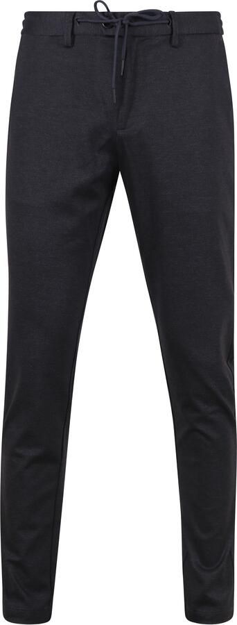 DSTREZZED Heren Broeken The Lancaster Tapered Jogger Pattern Sweat Donkerblauw - Foto 8