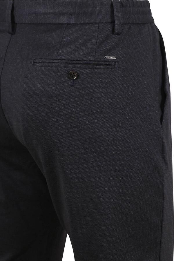 DSTREZZED Heren Broeken The Lancaster Tapered Jogger Pattern Sweat Donkerblauw - Foto 9