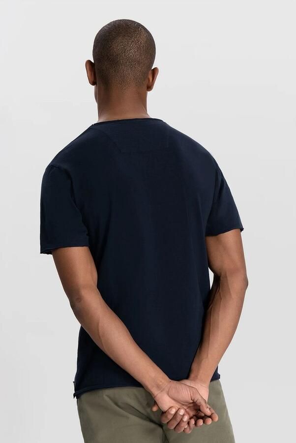 Dstrezzed Mc Queen T-shirt Melange Donkerblauw - Foto 5