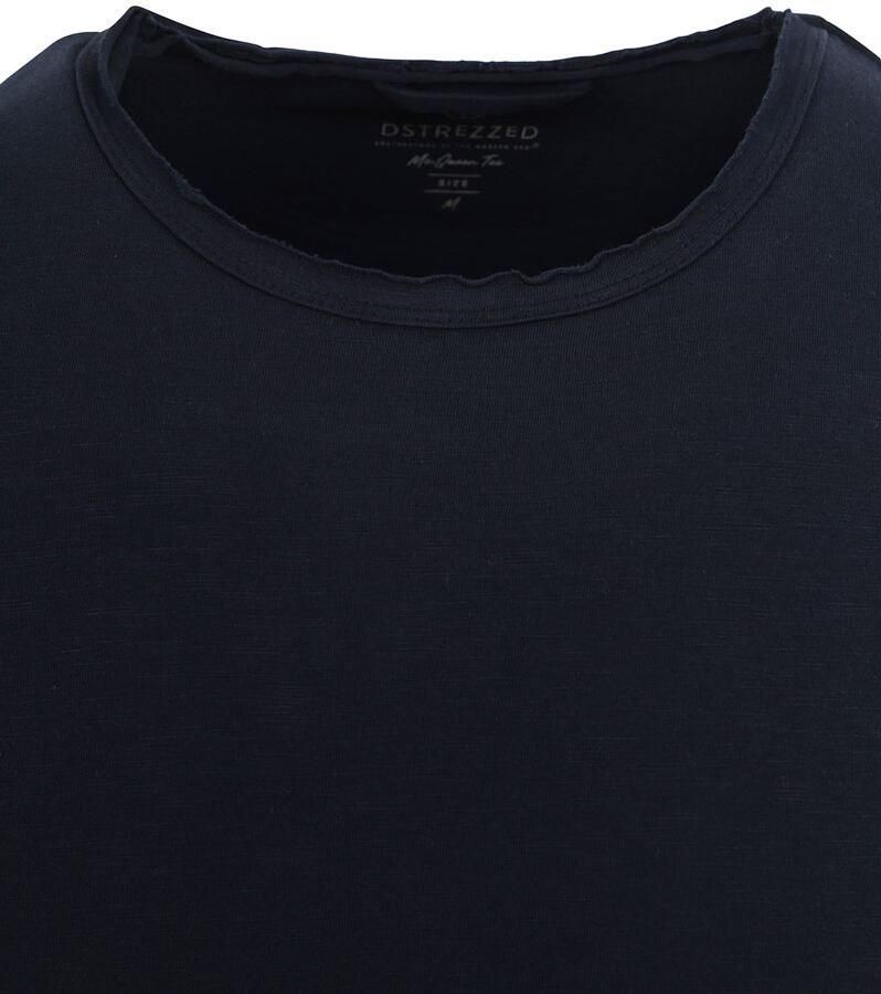 Dstrezzed Mc Queen T-shirt Melange Donkerblauw - Foto 2