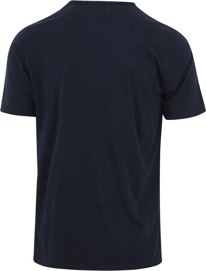 Dstrezzed Mc Queen T-shirt Melange Donkerblauw - Foto 4