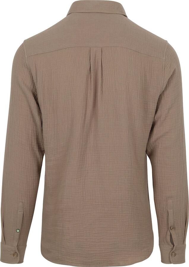 Dstrezzed Overhemd Axton Taupe - Foto 4