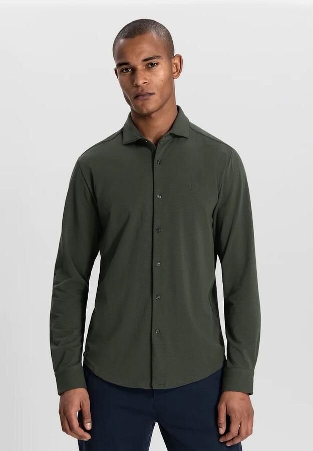 Dstrezzed Overhemd Lange Mouw Overhemd Bo Donkergroen - Foto 6