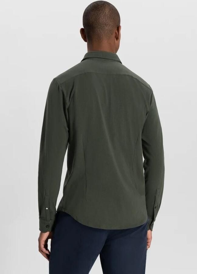 Dstrezzed Overhemd Lange Mouw Overhemd Bo Donkergroen - Foto 4