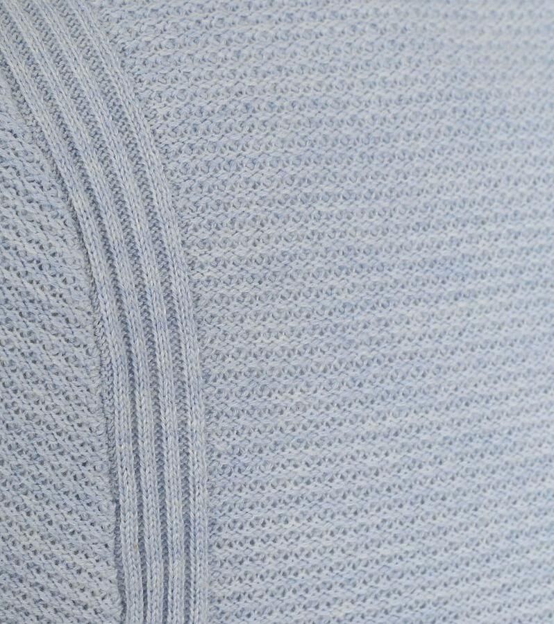 DSTREZZED Heren Truien & Vesten Mercury Crew Melange Slub Blauw - Foto 5