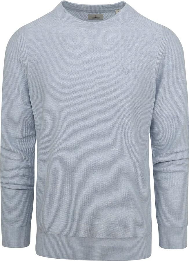 DSTREZZED Heren Truien & Vesten Mercury Crew Melange Slub Blauw