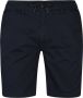 Dstrezzed Donkerblauwe Korte Broek Jogger Shorts Twill Knit - Thumbnail 2