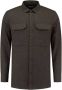 Dstrezzed Zwarte Casual Overhemd Shirt Melange Flannel - Thumbnail 2
