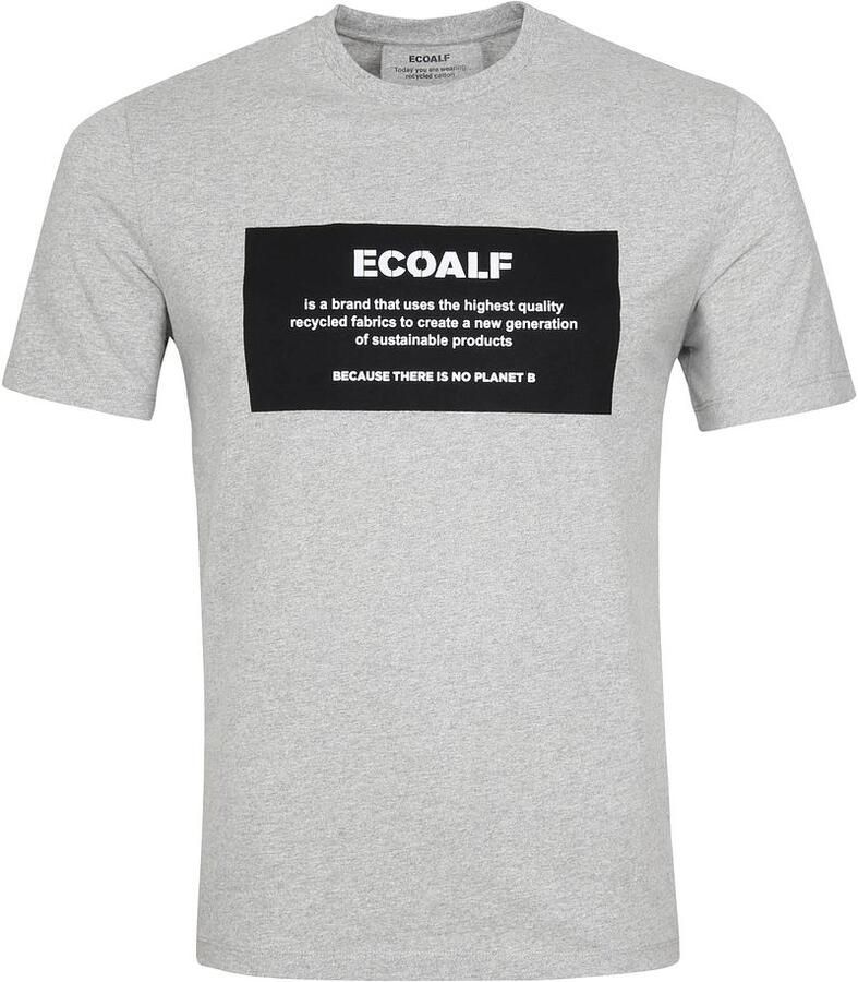 Ecoalf Natal T-Shirt Label Lichtgrijs