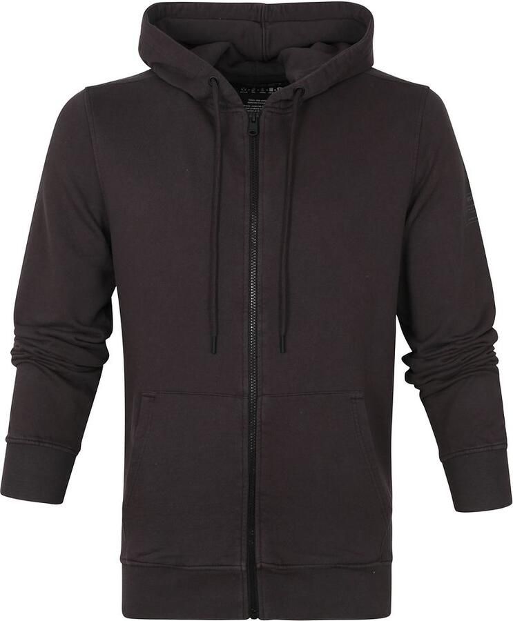 Ecoalf Sweater Steve Vest Antraciet - Foto 4