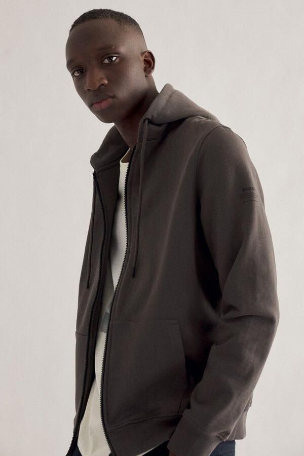 Ecoalf Sweater Steve Vest Antraciet - Foto 3