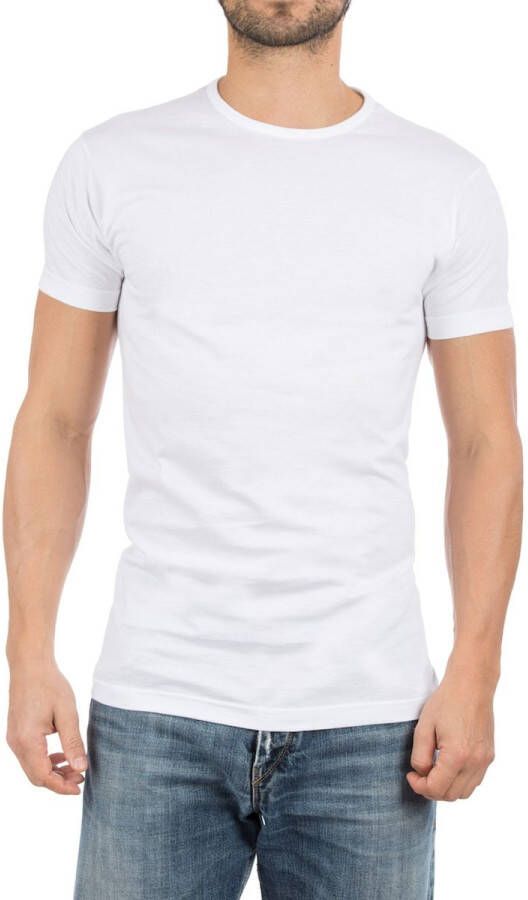 Alan Red Aanbieding Derby O-Hals T-shirts Wit (3Pack)