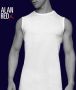 Alan Red T-Montana Singlet Mouwloos Wit (2-Pack) - Thumbnail 5