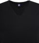 Alan Red T-Shirt V-Neck Stretch Zwart 2-Pack - Thumbnail 2