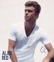 Alan Red V-Hals Dean T-Shirt (2Pack) Zwart - Thumbnail 2