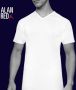 Alan Red Vermont T-Shirt V-Hals Wit (2Pack) - Thumbnail 5