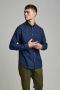 Blauwe Anerkjendt Casual Overhemd Akknorad Melange Shirt - Thumbnail 3