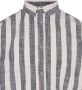 Anerkjendt Blauw wit Gestreepte Casual Overhemd Akkonrad Striped Shirt - Thumbnail 6