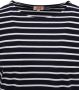 Armor-Lux Hoëdic T-Shirt Strepen Navy Blauw Heren - Thumbnail 3