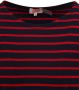 Armor-Lux Hoëdic T-Shirt Strepen Navy Rood Heren - Thumbnail 2