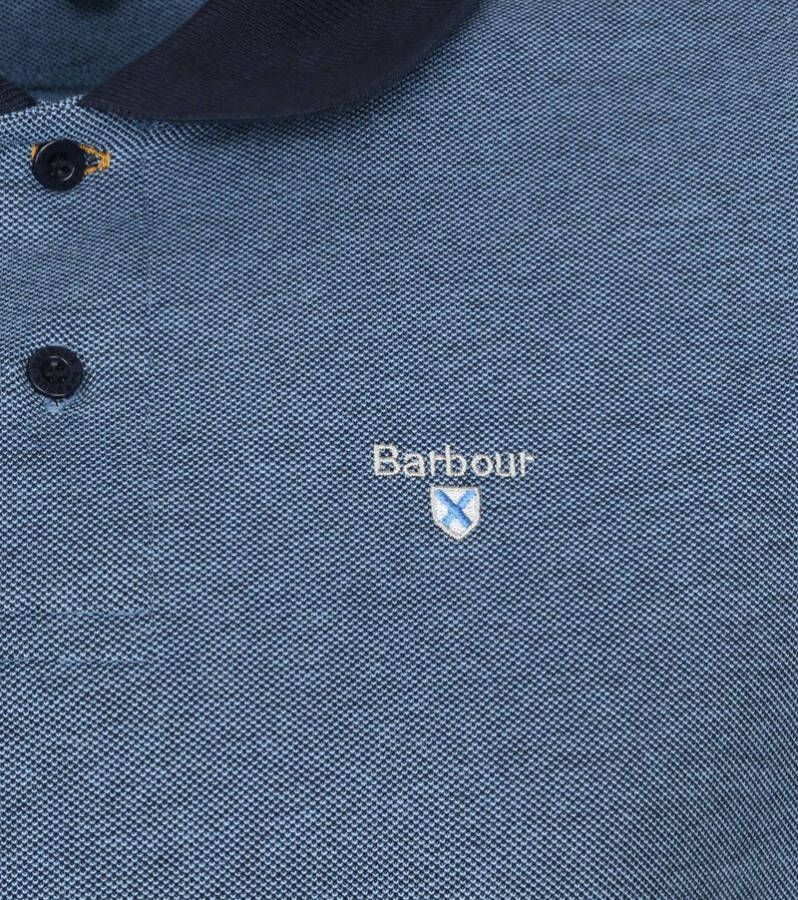Barbour Basic Pique Polo Donkerblauw