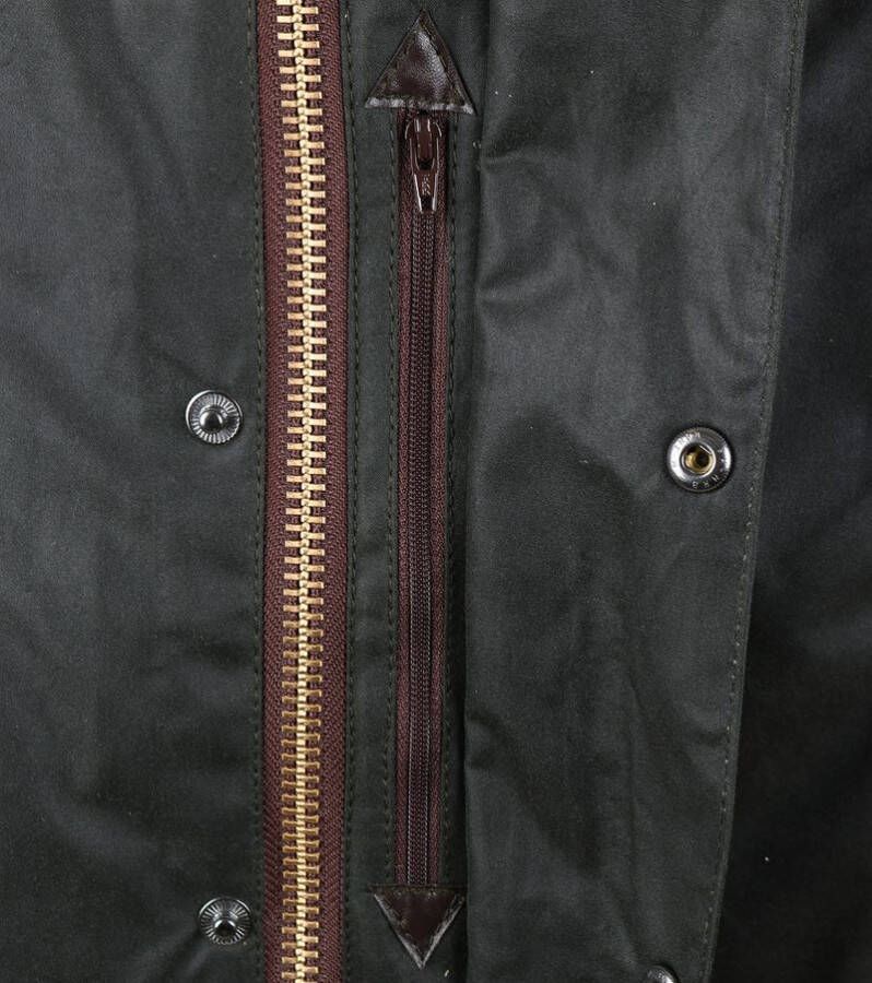 Barbour Beaufort Wax Jacket Stijlvolle en functionele regenjassen Groen Heren - Foto 4