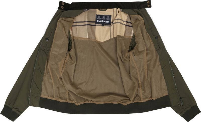 Barbour Bomber Jas Royston Olijfgroen