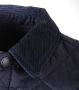 Barbour Blauwe gewatteerde jas met logo Blue Heren - Thumbnail 3