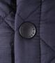 Barbour Blauwe gewatteerde jas met logo Blue Heren - Thumbnail 4