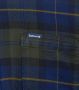 Barbour Kyeloch Overhemd Ruit Donkerblauw - Thumbnail 4