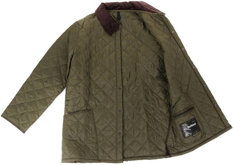 Barbour Liddesdale Quilt Groen