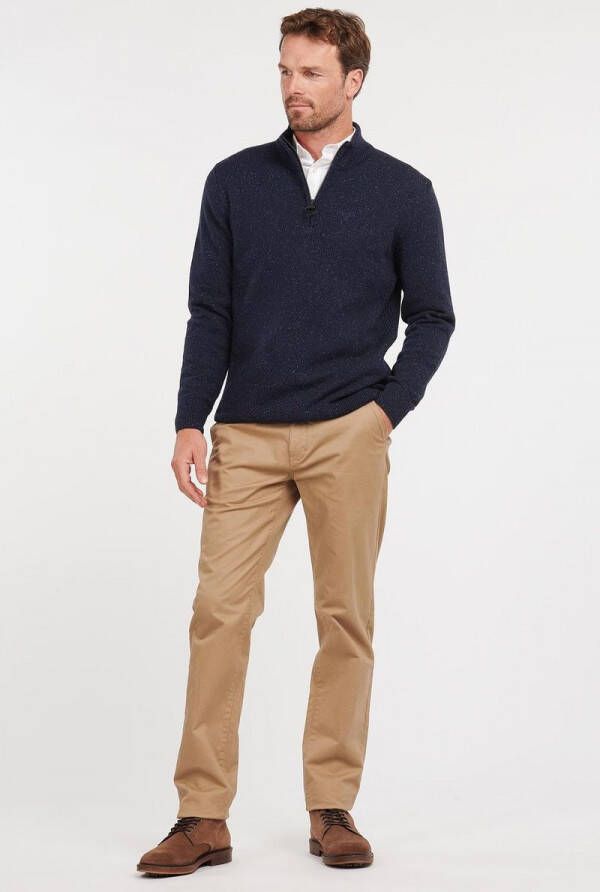 Barbour Tisbury Zip Trui Navy