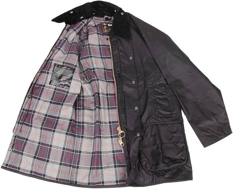 Barbour Waxjas Beaufort Black