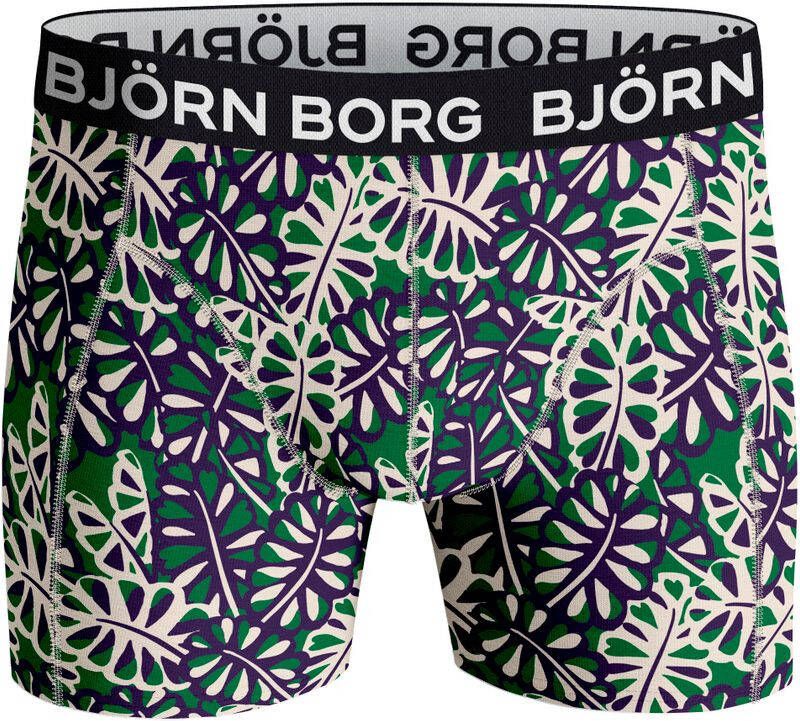 Bjorn Borg Boxers 3-Pack Zwart Print