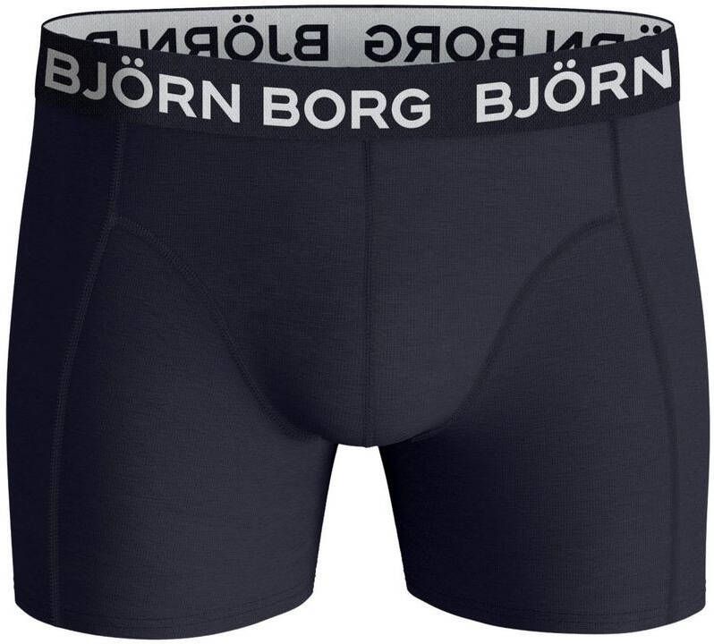 Bjorn Borg Boxers 3Pack Grijs Donkerblauw