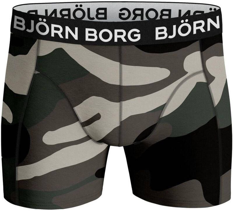 Bjorn Borg Boxers 3Pack Grijs Donkerblauw