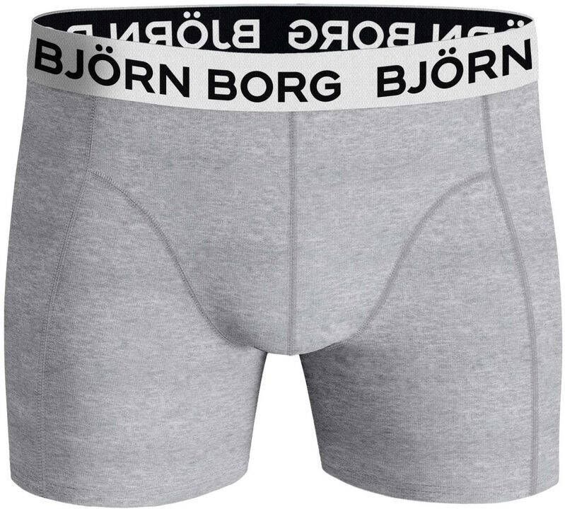 Bjorn Borg Boxers 3Pack Zwart Grijs